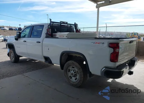 2022 Chevrolet Silverado 2500Hd 4Wd Long Bed Wt z USA, uszkodzony, nr VIN 1GC1YLE7XNF225132